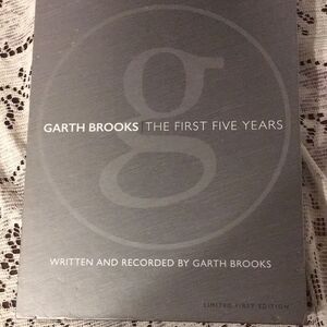 Garth Brooks The First Five Years Book and 5 CD’S